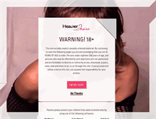 Tablet Screenshot of heathersdesire.com